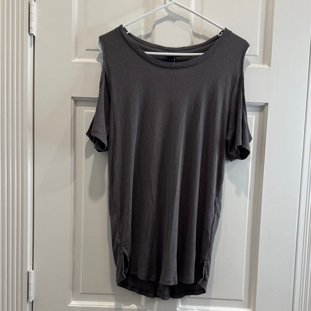 bobi Charcoal Short Sleeve Tee